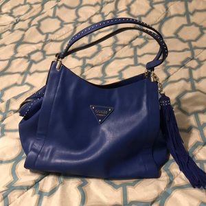 Royal blue GUESS bag